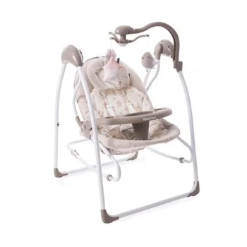 Kikka Boo ljuljaška 2u1 Mia Stella sa adapterom i daljinskim upravljačem beige Kikka Boo ljuljaška 2u1 Mia Stella sa adapterom i daljinskim upravljačem beige