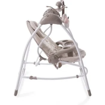 Kikka Boo ljuljaška 2u1 Mia Stella sa adapterom i daljinskim upravljačem beige-1 Kikka Boo ljuljaška 2u1 Mia Stella sa adapterom i daljinskim upravljačem beige-1