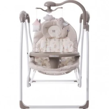 Kikka Boo ljuljaška 2u1 Mia Stella sa adapterom i daljinskim upravljačem beige-3 Kikka Boo ljuljaška 2u1 Mia Stella sa adapterom i daljinskim upravljačem beige-3