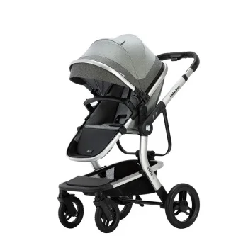 Kikka Boo dečija kolica 3u1 Irene set sa autosedištem i tvrdom korpom grey-2 Kikka Boo dečija kolica 3u1 Irene set sa autosedištem i tvrdom korpom grey-2