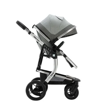 Kikka Boo dečija kolica 3u1 Irene set sa autosedištem i tvrdom korpom grey-3 Kikka Boo dečija kolica 3u1 Irene set sa autosedištem i tvrdom korpom grey-3