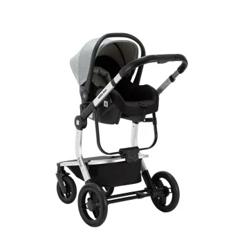 Kikka Boo dečija kolica 3u1 Irene set sa autosedištem i tvrdom korpom grey-5 Kikka Boo dečija kolica 3u1 Irene set sa autosedištem i tvrdom korpom grey-5