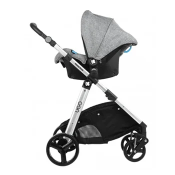 Kikka Boo dečija kolica set 3u1 Ugo dark grey -2 Kikka Boo dečija kolica set 3u1 Ugo dark grey -2