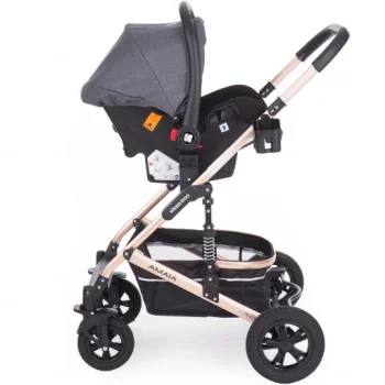 Kikka Boo autosedište 0-13 kg Amaia dark grey-1 Kikka Boo autosedište 0-13 kg Amaia dark grey-1