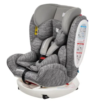 Kikka Boo autosedište 0-36 kg 4 Fix Double Isofix grey Kikka Boo autosedište 0-36 kg 4 Fix Double Isofix grey