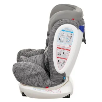 Kikka Boo autosedište 0-36 kg 4 Fix Double Isofix grey-1 Kikka Boo autosedište 0-36 kg 4 Fix Double Isofix grey-1
