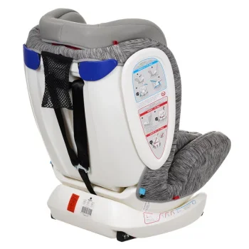 Kikka Boo autosedište 0-36 kg 4 Fix Double Isofix grey-2 Kikka Boo autosedište 0-36 kg 4 Fix Double Isofix grey-2