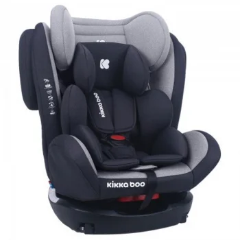 Kikka Boo autosedište 0-36 kg 4 Fix Double Isofix light grey Kikka Boo autosedište 0-36 kg 4 Fix Double Isofix light grey