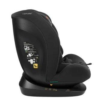 Kikka Boo autosedište I-Explore 2 premium I-Size 40-150cm Black-3 Kikka Boo autosedište I-Explore 2 premium I-Size 40-150cm Black-3