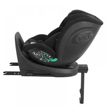 Kikka Boo autosedište I-Twist I-Size Isofix 40-150cm sa potpornom nogom Black-4 Kikka Boo autosedište I-Twist I-Size Isofix 40-150cm sa potpornom nogom Black-4