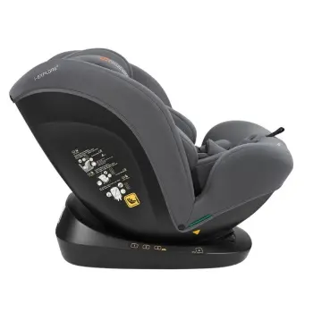 Kikka Boo autosedište I-Explore 2 premium I-Size 40-150cm Grey-5