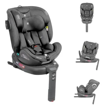 Kikka Boo autosedište 0-36kg I-Conic I-Size Isofix dark grey Kikka Boo autosedište 0-36kg I-Conic I-Size Isofix dark grey