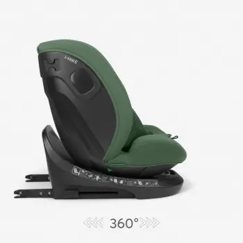 Kikka Boo autosedište 40-150 cm I-Hike premium I-SIZE ISOFIX Army Green-2