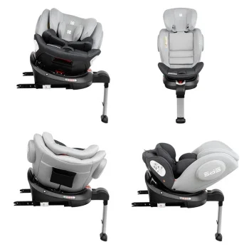 Kikka Boo autosedište 0-36kg Ronda Isofix light grey-1 Kikka Boo autosedište 0-36kg Ronda Isofix light grey-1