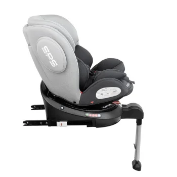 Kikka Boo autosedište 0-36kg Ronda Isofix light grey-7 Kikka Boo autosedište 0-36kg Ronda Isofix light grey-7