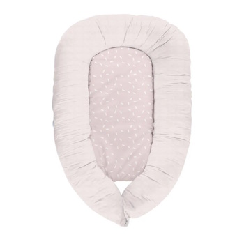 Kikka Boo baby gnezdo od memorijske pene 3u1 Confetti Pink Kikka Boo baby gnezdo od memorijske pene 3u1 Confetti Pink