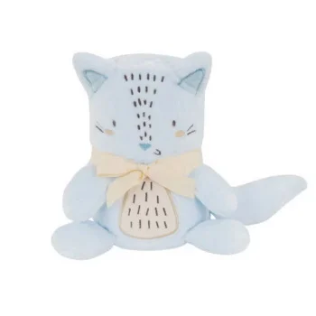 Kikka Boo bebi ćebence sa 3D vezom 75x100 Little Fox Kikka Boo bebi ćebence sa 3D vezom 75x100 Little Fox