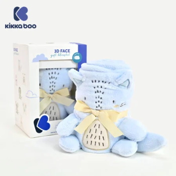 Kikka Boo bebi ćebence sa 3D vezom 75x100 Little Fox-2 Kikka Boo bebi ćebence sa 3D vezom 75x100 Little Fox-2