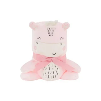 Kikka Boo bebi ćebence sa 3D vezom 75x100 Hippo Dreams Kikka Boo bebi ćebence sa 3D vezom 75x100 Hippo Dreams