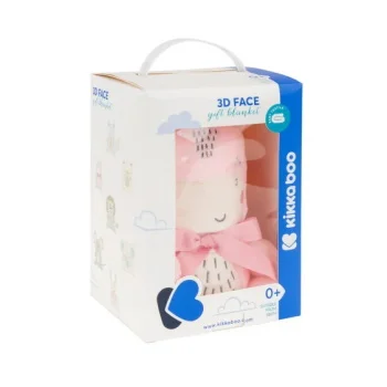 Kikka Boo bebi ćebence sa 3D vezom 75x100 Hippo Dreams-1 Kikka Boo bebi ćebence sa 3D vezom 75x100 Hippo Dreams-1