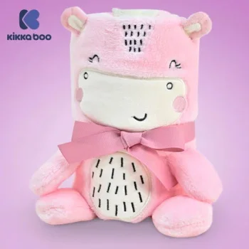 Kikka Boo bebi ćebence sa 3D vezom 75x100 Hippo Dreams-2 Kikka Boo bebi ćebence sa 3D vezom 75x100 Hippo Dreams-2