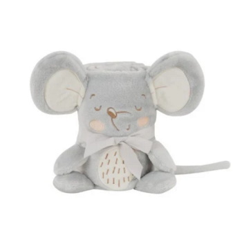 Kikka Boo bebi ćebence sa 3D vezom 75x100 Joyful Mice