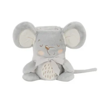 Kikka Boo bebi ćebence sa 3D vezom 75x100 Joyful Mice Kikka Boo bebi ćebence sa 3D vezom 75x100 Joyful Mice