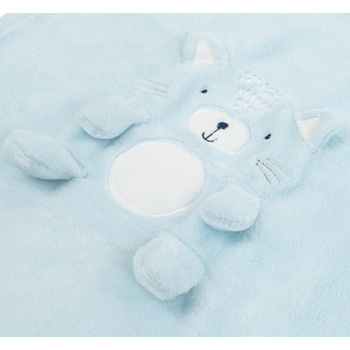 Kikka Boo ćebence za bebe sa 3D vezom 75x100 Cat-2