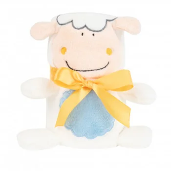 Kikka Boo ćebence za bebe sa 3D vezom 75x100 Ovčica-3 Kikka Boo ćebence za bebe sa 3D vezom 75x100 Ovčica-3