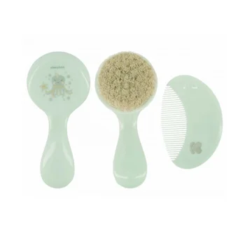 Kikka Boo četka i češalj sa prirodnim vlaknima mint Kikka Boo četka i češalj sa prirodnim vlaknima mint