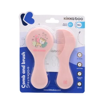 Kikka Boo četka i češalj za kosu Savanna pink-2 Kikka Boo četka i češalj za kosu Savanna pink-2