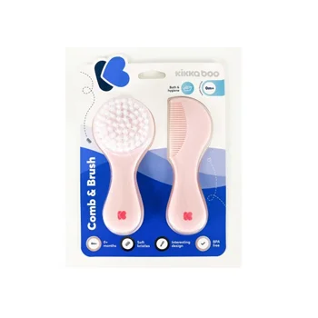 Kikka Boo četka i češalj za kosu Flamingo pink-2 Kikka Boo četka i češalj za kosu Flamingo pink-2