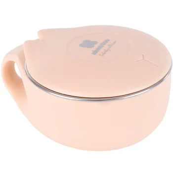 Kikka Boo činija od nerđajućeg čelika 200ml Cat pink Kikka Boo činija od nerđajućeg čelika 200ml Cat pink