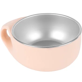 Kikka Boo činija od nerđajućeg čelika 200ml Cat pink-2 Kikka Boo činija od nerđajućeg čelika 200ml Cat pink-2