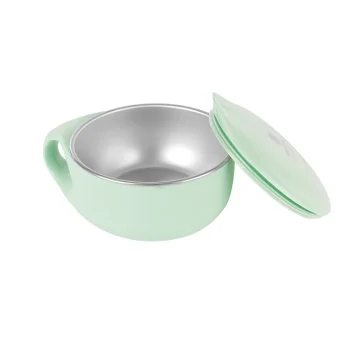 Kikka Boo činija od nerđajućeg čelika 200ml Cat mint-2 Kikka Boo činija od nerđajućeg čelika 200ml Cat mint-2