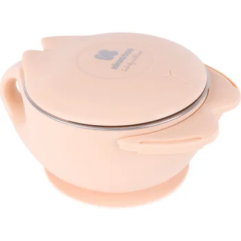 Kikka Boo činija od nerđajućeg čelika 400ml Cat pink Kikka Boo činija od nerđajućeg čelika 400ml Cat pink