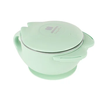 Kikka Boo činija od nerđajućeg čelika 400ml Cat mint Kikka Boo činija od nerđajućeg čelika 400ml Cat mint