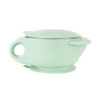 Kikka Boo činija od nerđajućeg čelika 400ml Cat mint-5 Kikka Boo činija od nerđajućeg čelika 400ml Cat mint-5