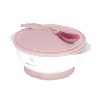 Kikka Boo činija sa termoosetljivom kašičicom pink Kikka Boo činija sa termoosetljivom kašičicom pink