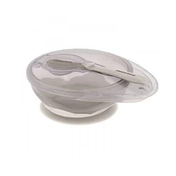 Kikka Boo činija sa vakumom i kašičicom beige Kikka Boo činija sa vakumom i kašičicom beige