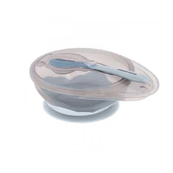 Kikka Boo činija sa vakumom i kašičicom blue Kikka Boo činija sa vakumom i kašičicom blue