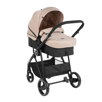 Kikka Boo dečija kolica Gianni 3u1 set sa autosedištem i tvrdom korpom Beige-3 Kikka Boo dečija kolica Gianni 3u1 set sa autosedištem i tvrdom korpom Beige-3