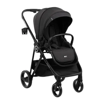 Kikka Boo dečija kolica Gianni 3u1 set sa autosedištem i tvrdom korpom Black-4 Kikka Boo dečija kolica Gianni 3u1 set sa autosedištem i tvrdom korpom Black-4