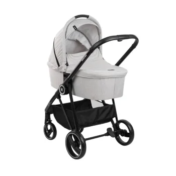 Kikka Boo dečija kolica Gianni 3u1 set sa autosedištem i tvrdom korpom Grey-3 Kikka Boo dečija kolica Gianni 3u1 set sa autosedištem i tvrdom korpom Grey-3