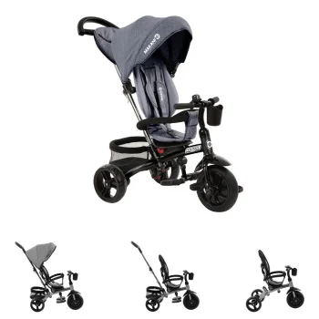 Kikka Boo dečiji tricikl Xammy Dark Grey-1 Kikka Boo dečiji tricikl Xammy Dark Grey-1