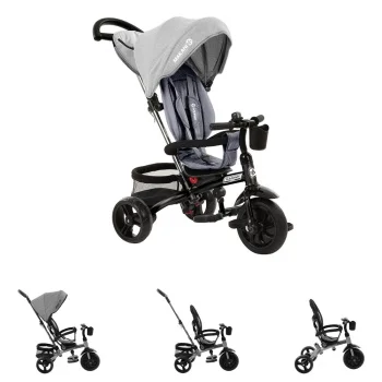 Kikka Boo dečiji tricikl Xammy Light Grey-1 Kikka Boo dečiji tricikl Xammy Light Grey-1