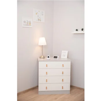 Kikka Boo drvena komoda Elon Grey-2 Kikka Boo drvena komoda Elon Grey-2