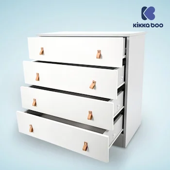 Kikka Boo drvena komoda Elon Grey-3 Kikka Boo drvena komoda Elon Grey-3