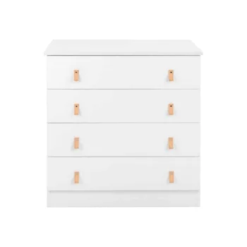 Kikka Boo drvena komoda Elon White-1 Kikka Boo drvena komoda Elon White-1