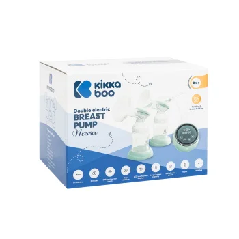 Kikka Boo dvostruka električna pumpica za izmlazivanje mleka Nessa-5 Kikka Boo dvostruka električna pumpica za izmlazivanje mleka Nessa-5